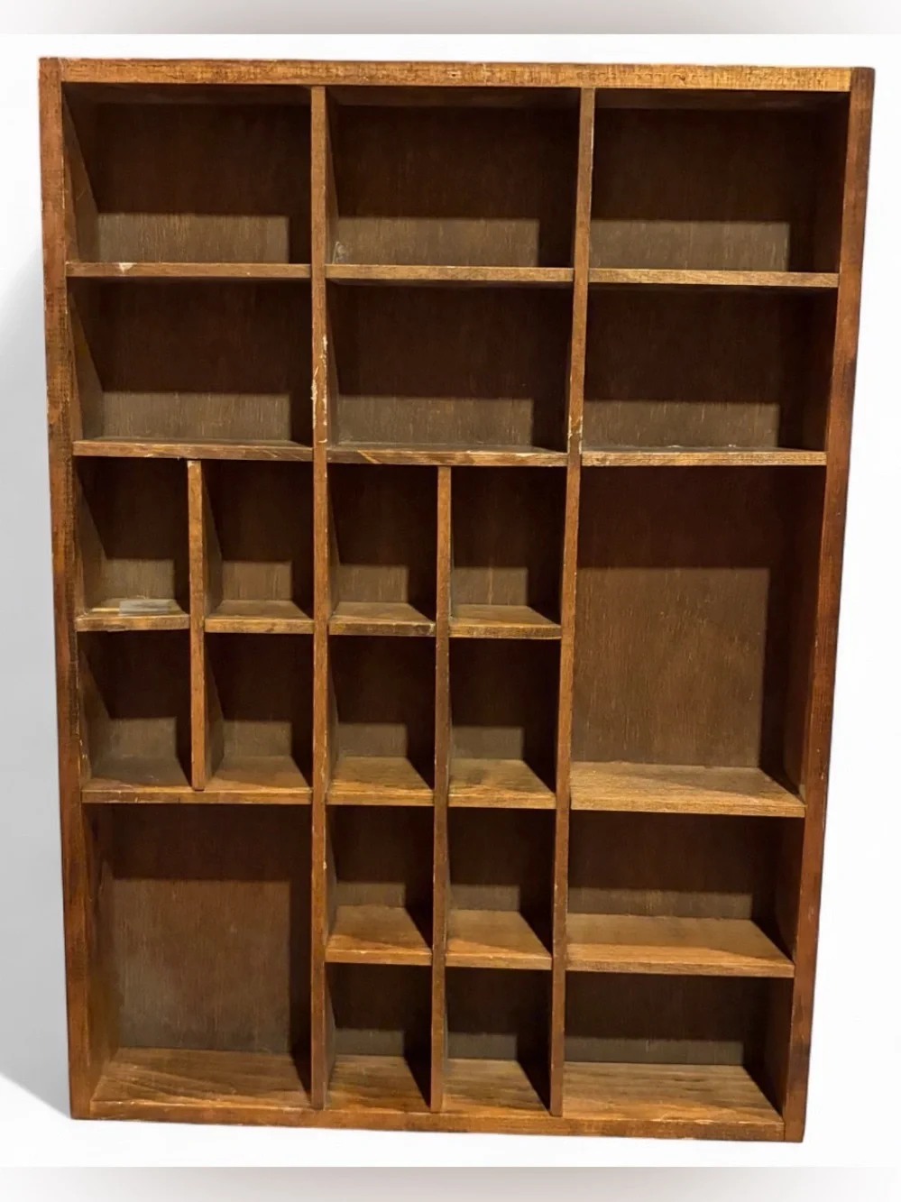 Vintage Wooden Trinket Shelf Wall Curio Keepsake Shelf Cottagecore Home Decor